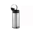 Step Trash Can – Stainless Steel – Silver – 30L Capacity, Soft Closure, Fingerprint Proof