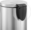 Step Trash Can – Stainless Steel – Silver – 30L Capacity, Soft Closure, Fingerprint Proof