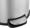 Step Trash Can – Stainless Steel – Silver – 30L Capacity, Soft Closure, Fingerprint Proof