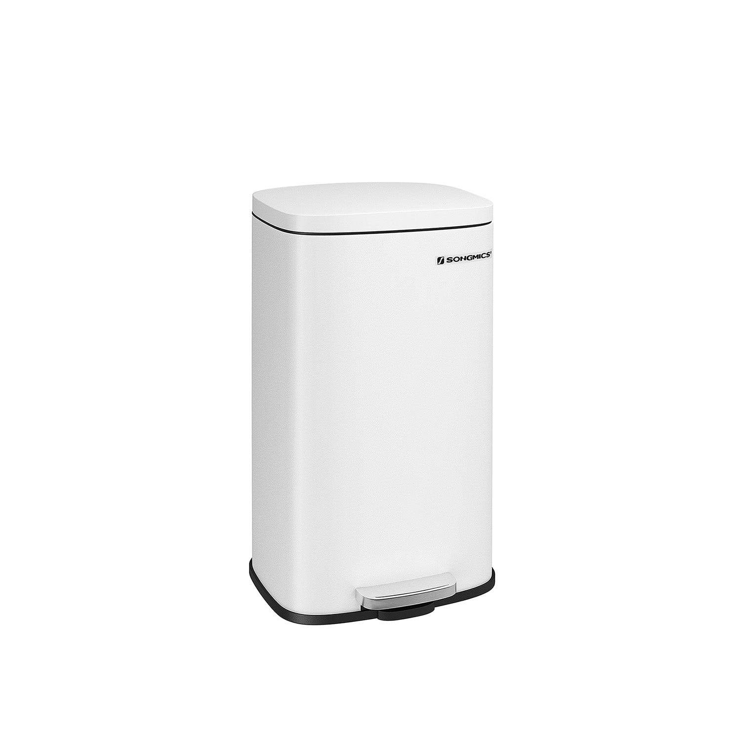 Trash Bin – Stainless Steel – Retro Green – 30L Soft-Close Lid