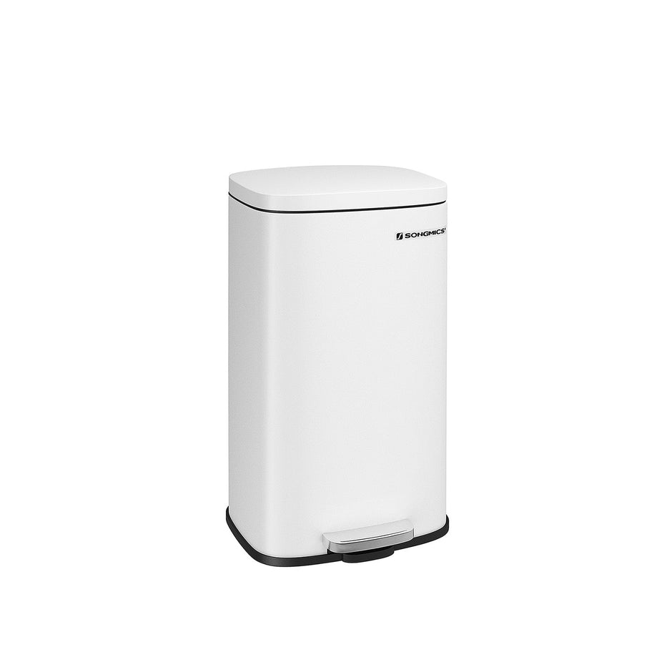 Trash Bin – Stainless Steel – Retro Green – 30L Soft-Close Lid