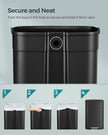 Pedal Bin – Steel – Ink Black – 50L Capacity with Soft Close Feature