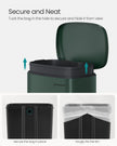 Pedal Bin – Steel – Retro Green – 50L Capacity with Soft Close Function