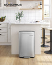 Pedal Kitchen Bin – Steel – 50L – Soft Close, Step-On Feature