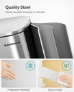 Pedal Kitchen Bin – Steel – 50L – Soft Close, Step-On Feature
