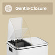 Double Kitchen Bin – Stainless Steel – Silver – Pedal Operation with Inner Classified Buckets