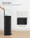 Pedal Bin – Steel – Ink Black – 30 L Capacity with Soft-Close Lid and Wide Non-Slip Pedal