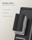 10L Steel Bathroom Bin – Soft Close – Slim Design for Small Spaces