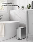 10L Steel Bathroom Bin – Soft Close – Slim Design for Small Spaces
