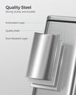 10L Steel Bathroom Bin – Soft Close – Slim Design for Small Spaces
