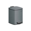 Pedal Toilet Bin – Steel – Slate Grey – 6L Capacity with Soft-Close Lid