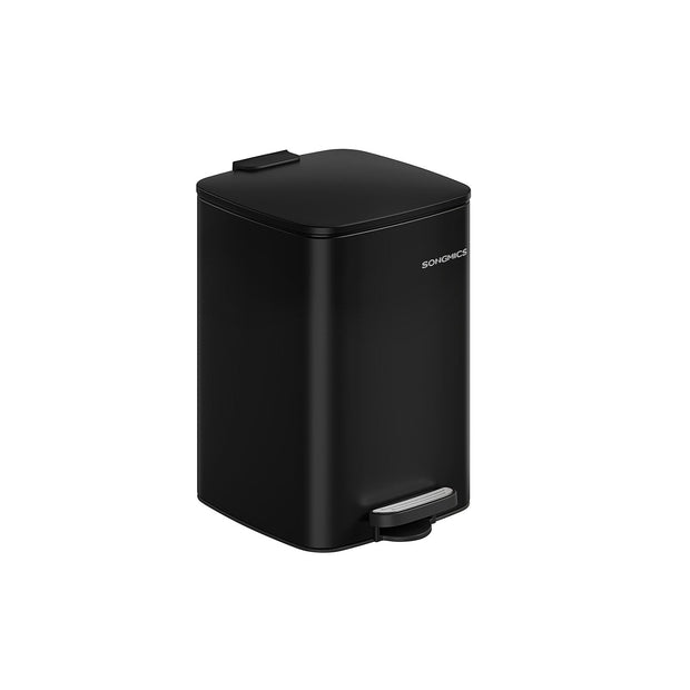 Pedal Bin – Steel – Ink Black – 20 L with Inner Bucket