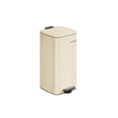 Kitchen Bin – Steel – Cloud White – 30 L with Inner Bucket