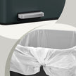 Dual Compartment Pedal Bin – Plastic – Grey – Soft-Close Lids, Removable Inner Buckets