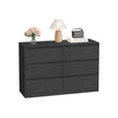 Chest of Drawers – Wood – Snow White – Six Drawer Storage Organizer