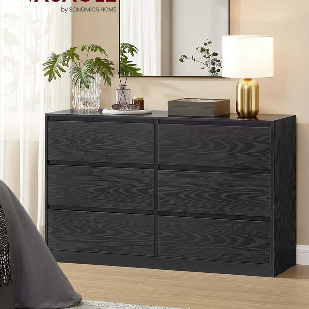 Chest of Drawers – Wood – Snow White – Six Drawer Storage Organizer