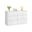 Chest of Drawers – Wood – Snow White – Six Drawer Storage Organizer
