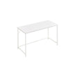 Small Office Desk – Wood – Maple White and Cloud White – Industrial Design, Simple Assembly