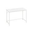 Small Office Desk – Steel – Hazelnut Brown and Black – Industrial Design with Simple Assembly