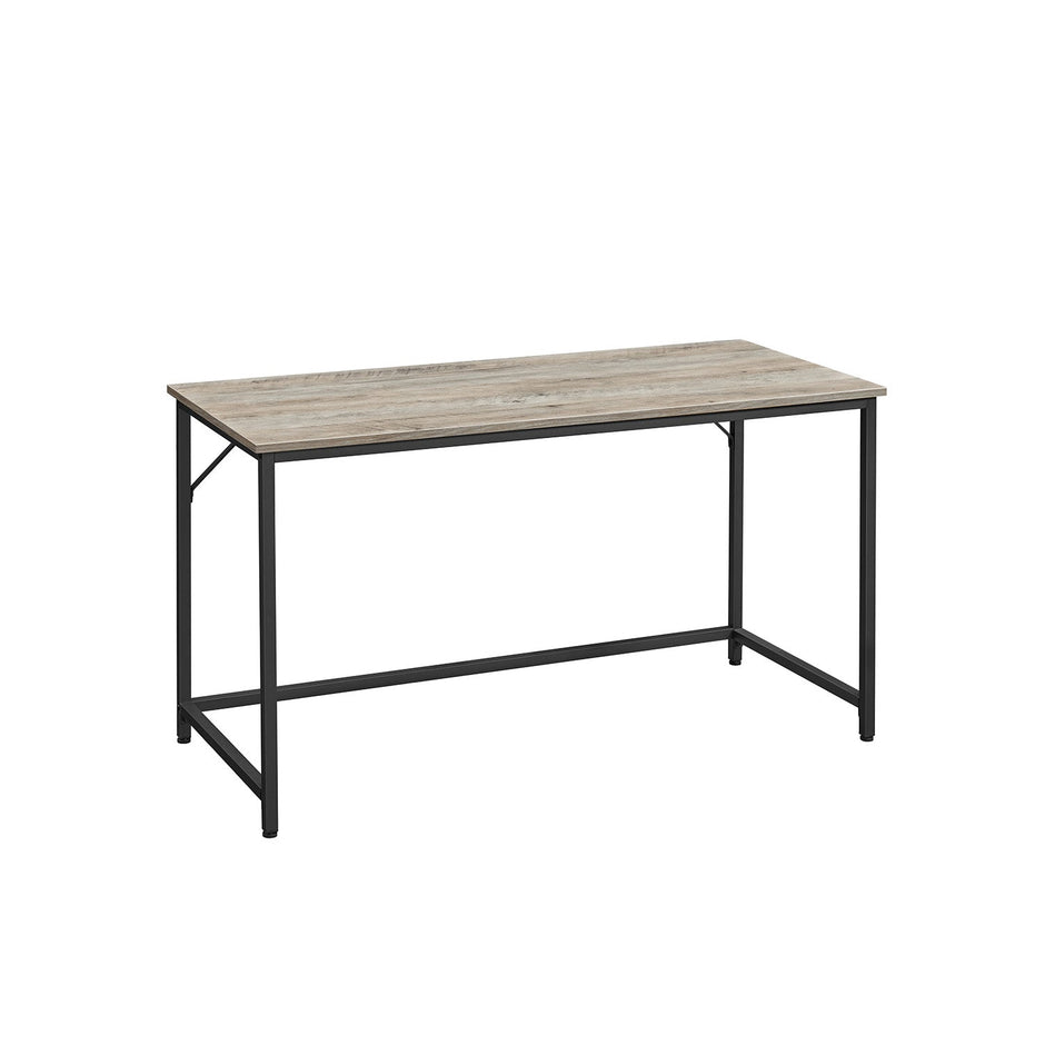 Computer Desk – Steel – Heather Greige and Ink Black – Industrial Design