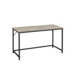 Computer Desk – Steel – Heather Greige and Ink Black – Industrial Design
