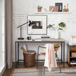 Computer Desk – Steel – Heather Greige and Ink Black – Industrial Design