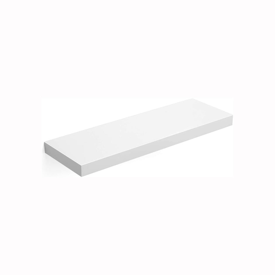 Floating Wall Shelf – MDF – Rustic Brown – 60 cm Display Storage Shelf
