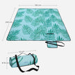 Large Picnic Blanket – Waterproof Material – Blue – Features Carry Handle