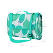 Insulated Picnic Blanket – Washable Fabric – Leaf Pattern – Lightweight & Foldable with Shoulder Strap