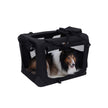 Dog Carrier – Fabric – Black – Lightweight and Folding