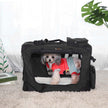 Dog Carrier – Fabric – Black – Lightweight and Folding