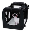 Dog Carrier – Fabric – Black – Lightweight and Folding