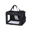 Pet Carrier – Fabric – Black – Lightweight and Folding Design