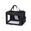 Pet Carrier – Fabric – Black – Lightweight and Folding Design