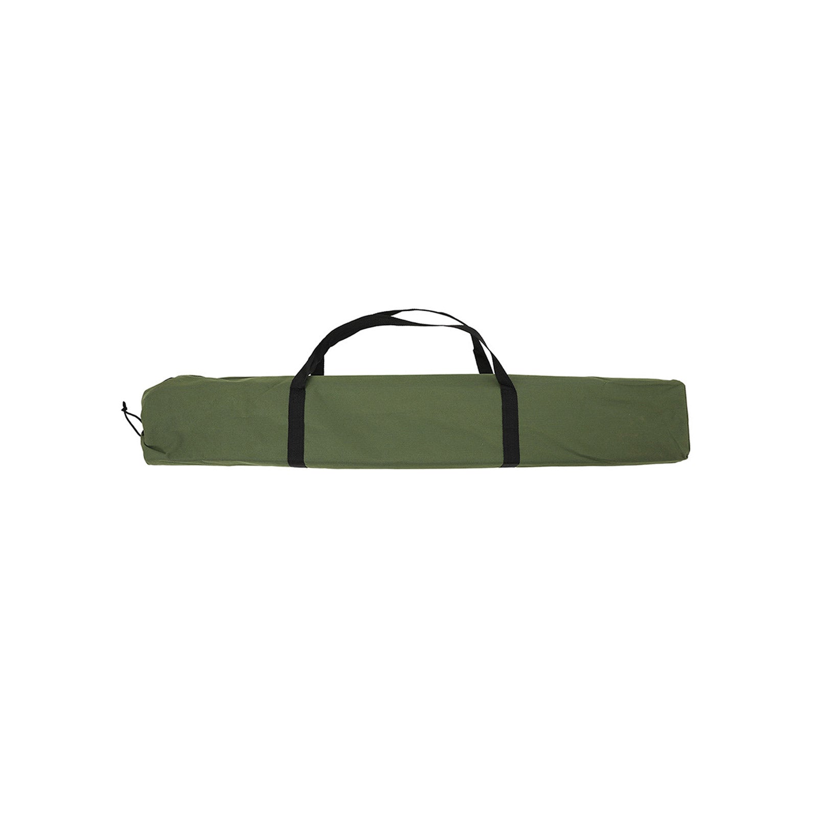Folding Camping Bed – Steel – Black – Supports Up to 260 kg, XXL Size 205 x 75 x 46 cm