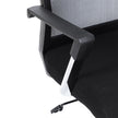Mesh Office Chair – Fabric – Black – Adjustable Height with Lumbar Support and Tilt Mechanism