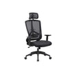 Ergonomic Office Chair – Mesh – Black – Adjustable Headrest, Armrest, and Lumbar Support