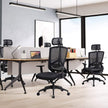 Ergonomic Office Chair – Mesh – Black – Adjustable Headrest, Armrest, and Lumbar Support