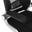 High Back Office Chair – Mesh – Black – Swivel Design with Flip-Up Armrests