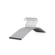 Heavy Duty Metal Coat Hangers – Metal – Grey – 360° Swivel Hook, 10 Pack, 43 cm Wide