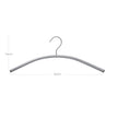 Heavy Duty Metal Coat Hangers – Metal – Grey – 360° Swivel Hook, 10 Pack, 43 cm Wide