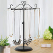 Jewellery Rack – Metal – White – Multi-Functional Display for Necklaces, Bracelets, and Earrings