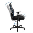 Mid-back Office Chair – Mesh – Black – Ergonomic with Adjustable Lumbar Support and Armrests