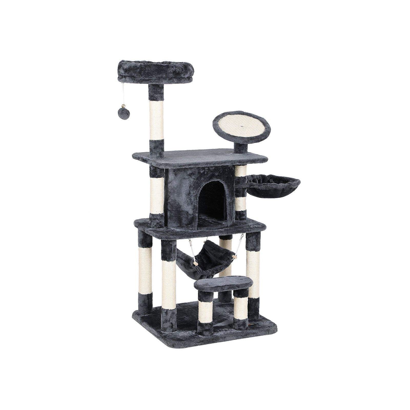 Cat Tree – Wood and Sisal – Multi-level – Scratching Pad and Posts