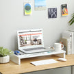 Monitor Stand – Bamboo – Natural – Desktop Organizer with Storage