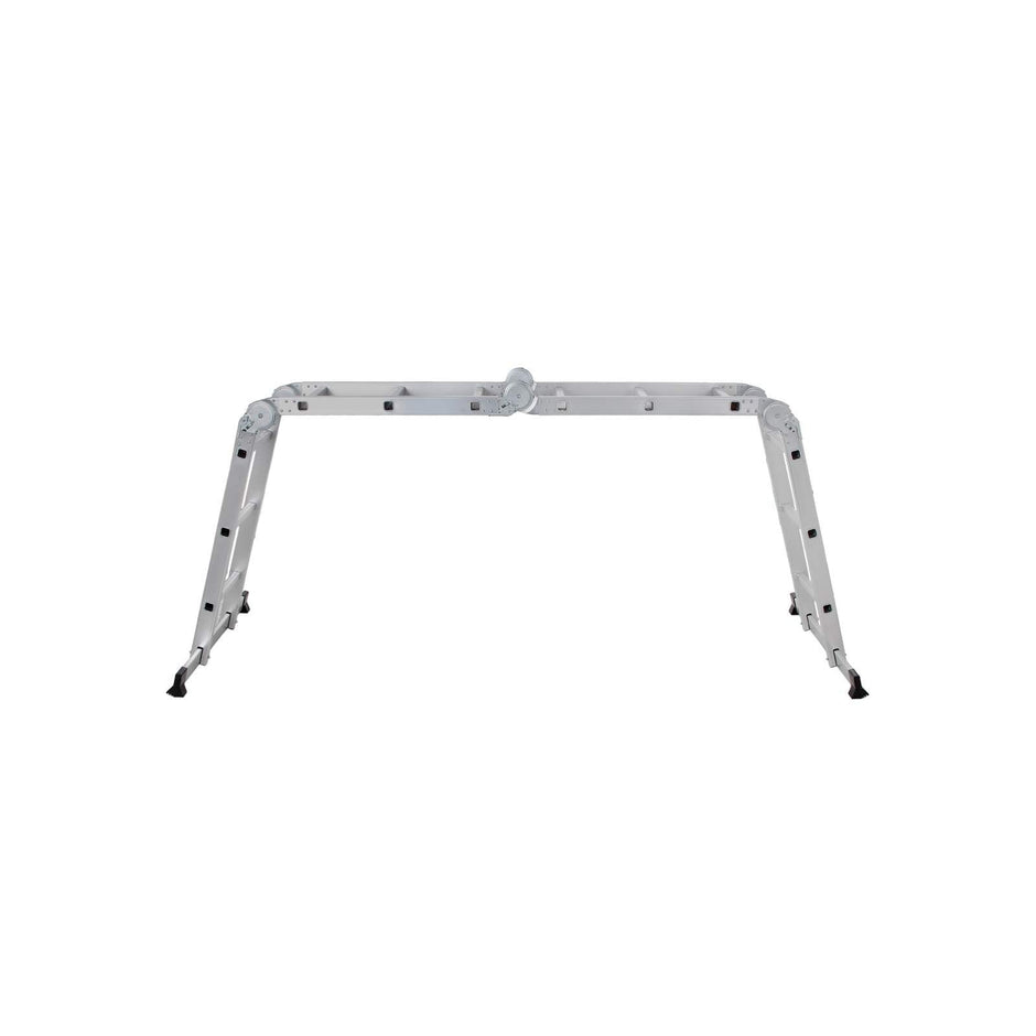 Multi-Purpose Ladder – Aluminium – Silver – 150 kg Capacity, TÜV Rheinland GS Certified