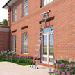 Multi-Purpose Ladder – Aluminium – Silver – 150 kg Capacity, TÜV Rheinland GS Certified