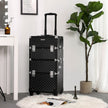 Nail Art Trolley – Aluminum – Black – 75 cm Packing Organizer