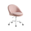 Office Chair – Foam – Dove Grey – Swivel Design with Adjustable Height
