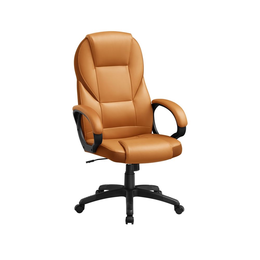 High Back Executive Office Chair – Durable Material – Black – Ergonomic Design, Height Adjustable
